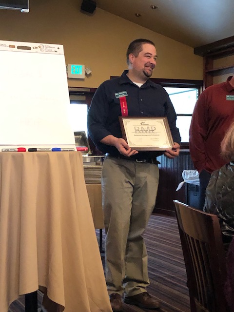 FRPMs Operations Manager Receiving Residential Property Manager Certification!